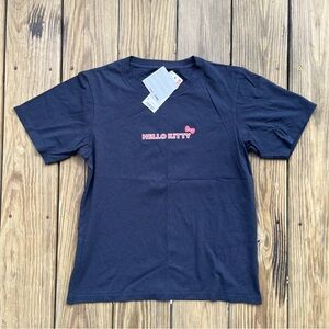 Hello Kitty Dark Blue Short Sleeve Tee